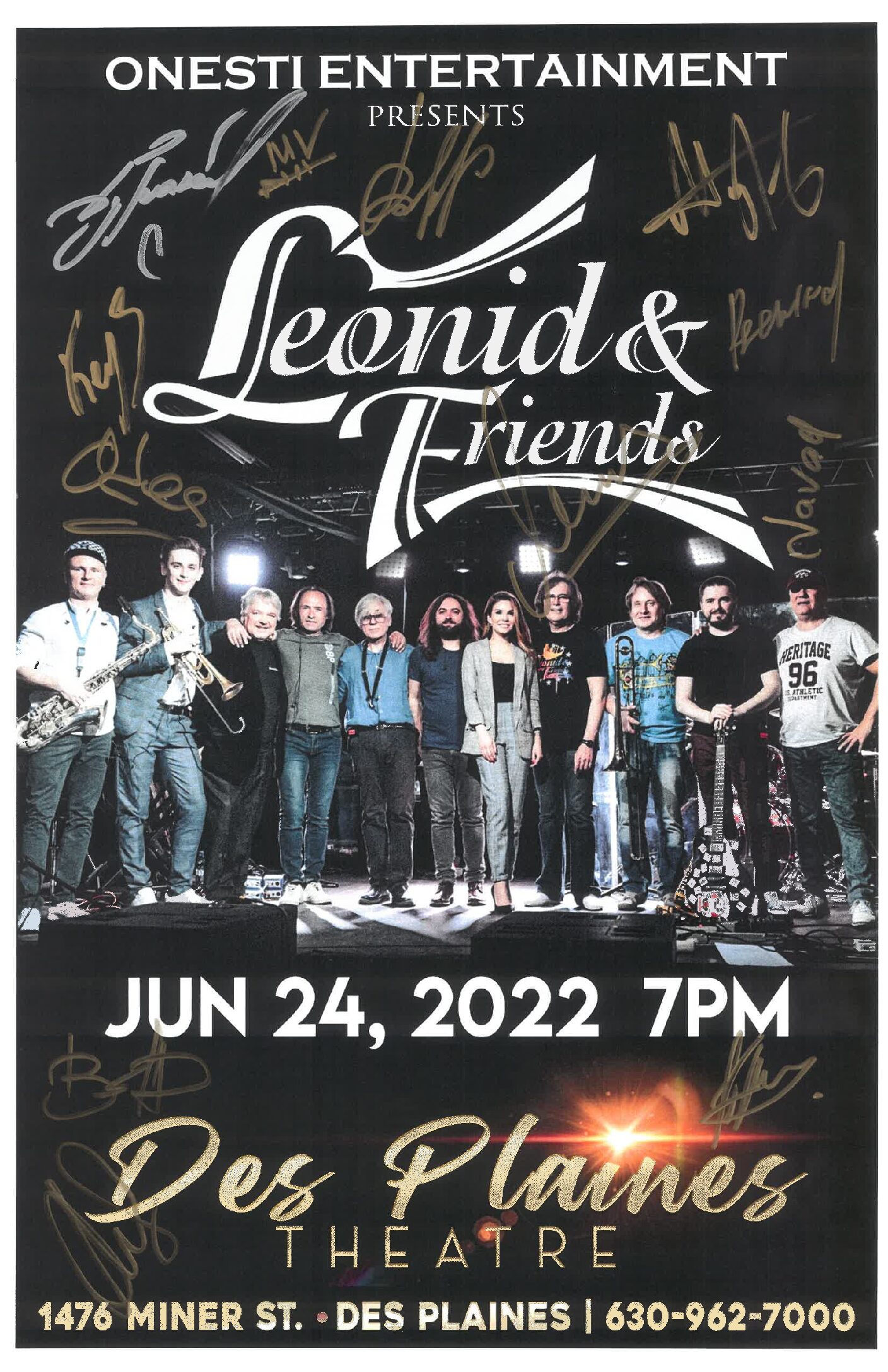 Leonid & Friends Poster 6/24/22 - DPT