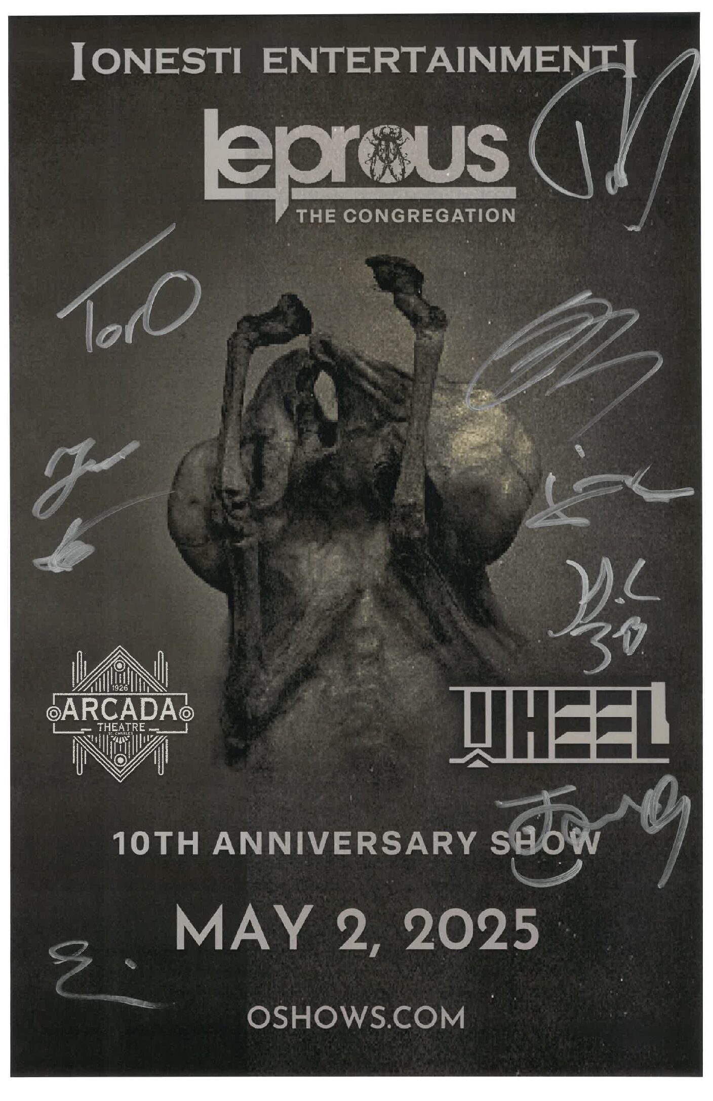 Leprous Poster- 5/2/25 ARC