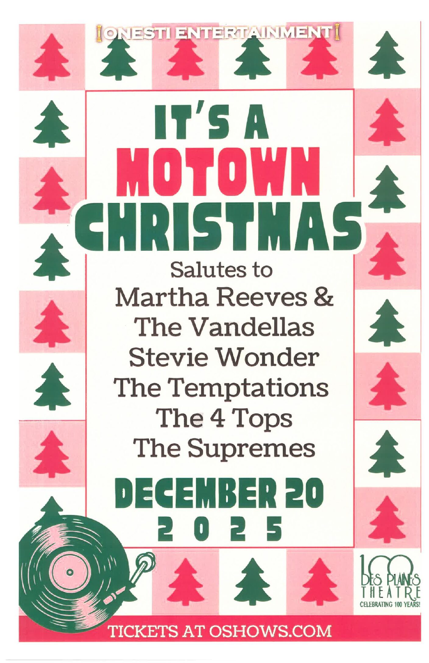 It's A Motown Christmas Poster 12/20/25-DPT