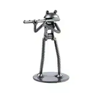 Metal Musician Frog Flutist