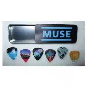 Muse Guitar Pick Box (6 Pieces)
