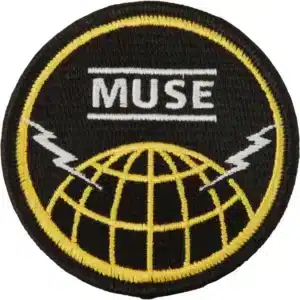 Muse-Globe Embroidered Patch