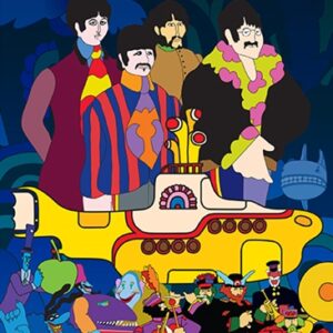Beatles, The- Yellow Submarine Anime Movie Poster