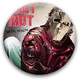 Quiet Riot Button