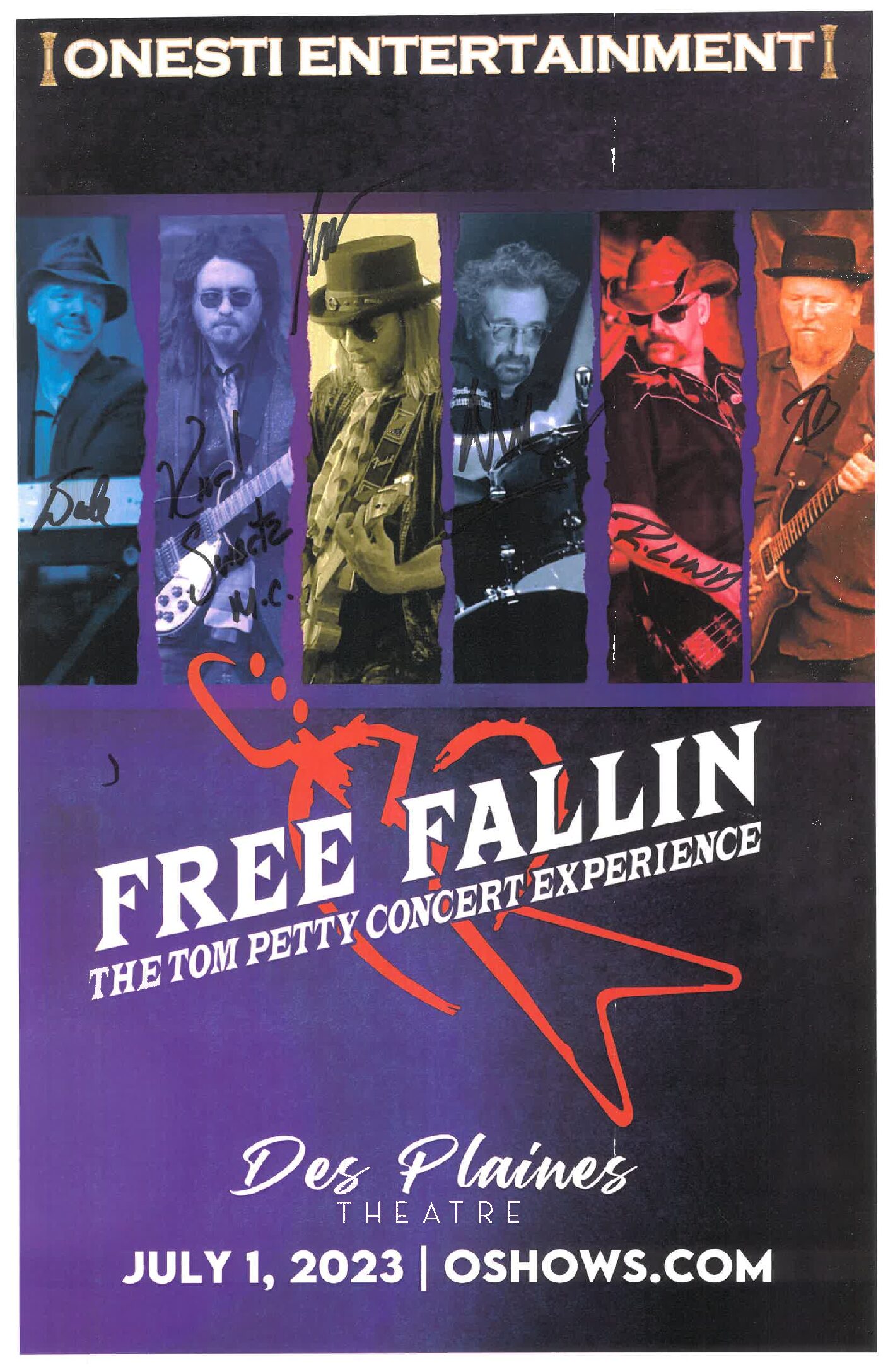 Free Fallin Poster-07/01/23-DPT