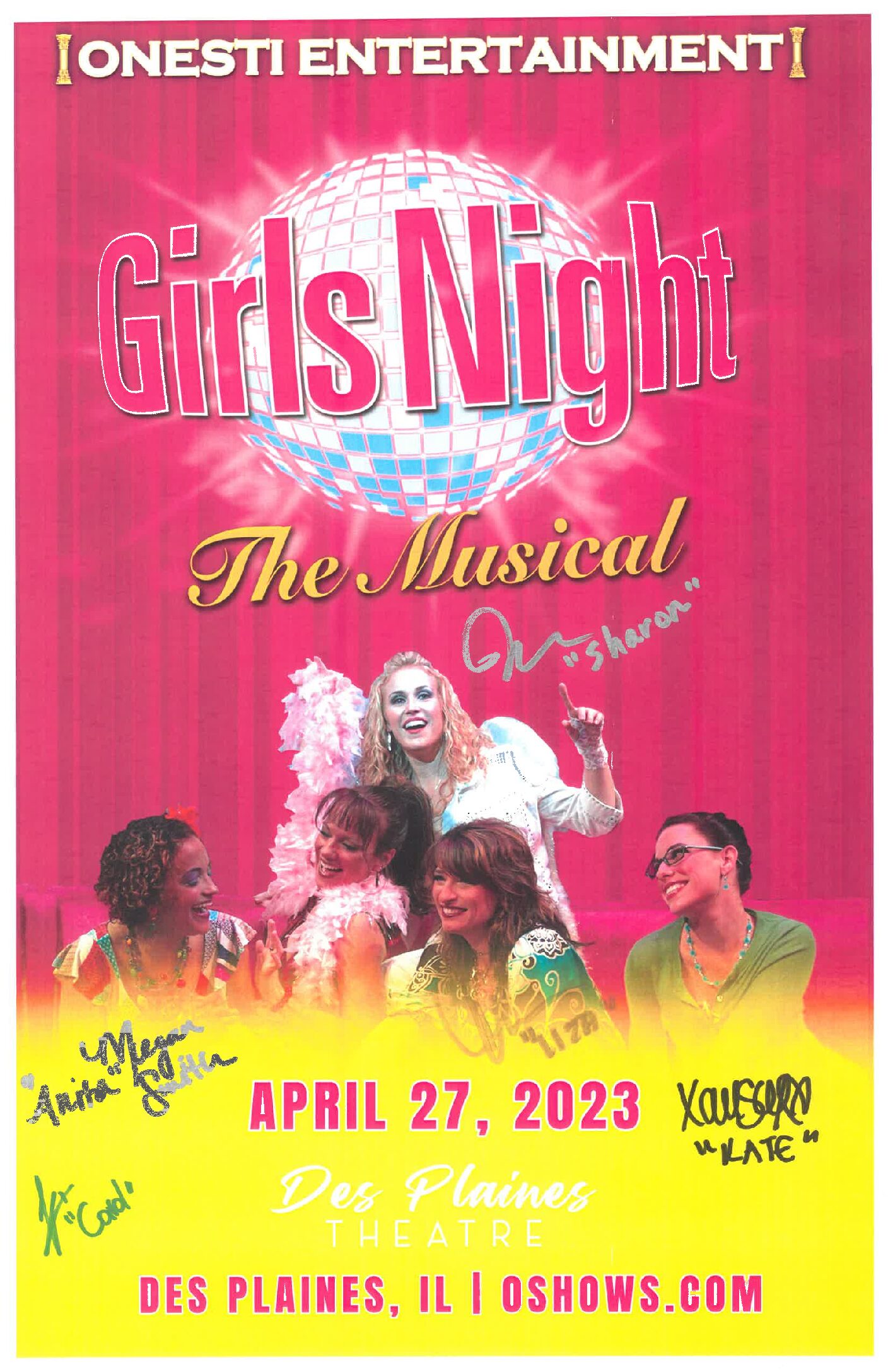 Girls Night the Musical Poster-04/27/23-DPT