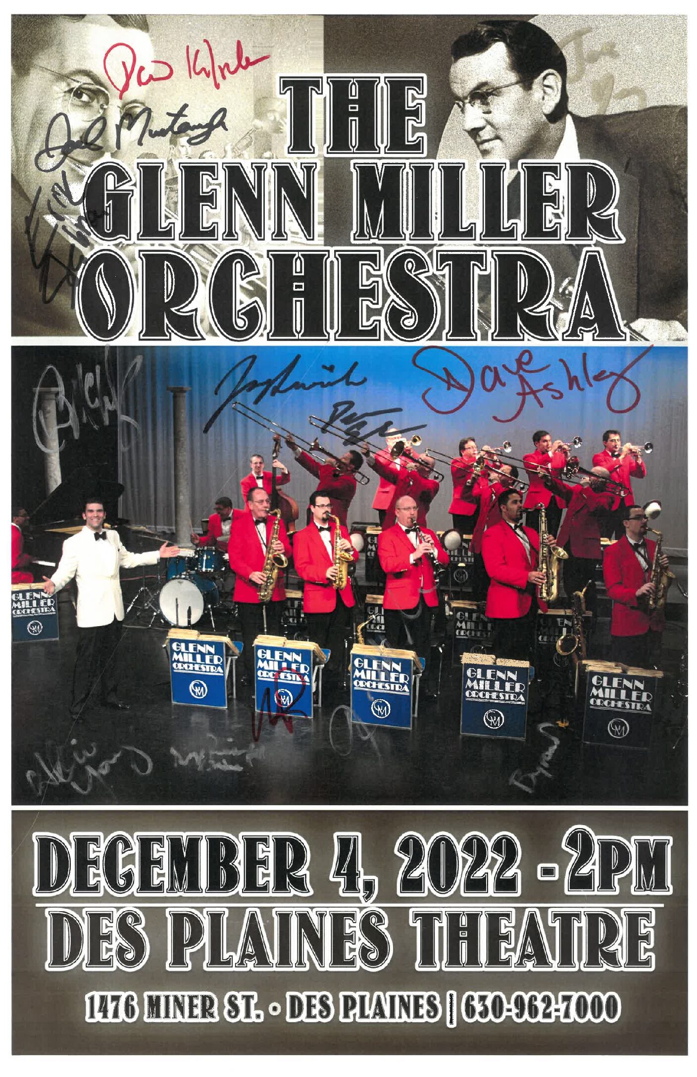 Glenn Miller Orchestra Poster-12/04/22-DPT
