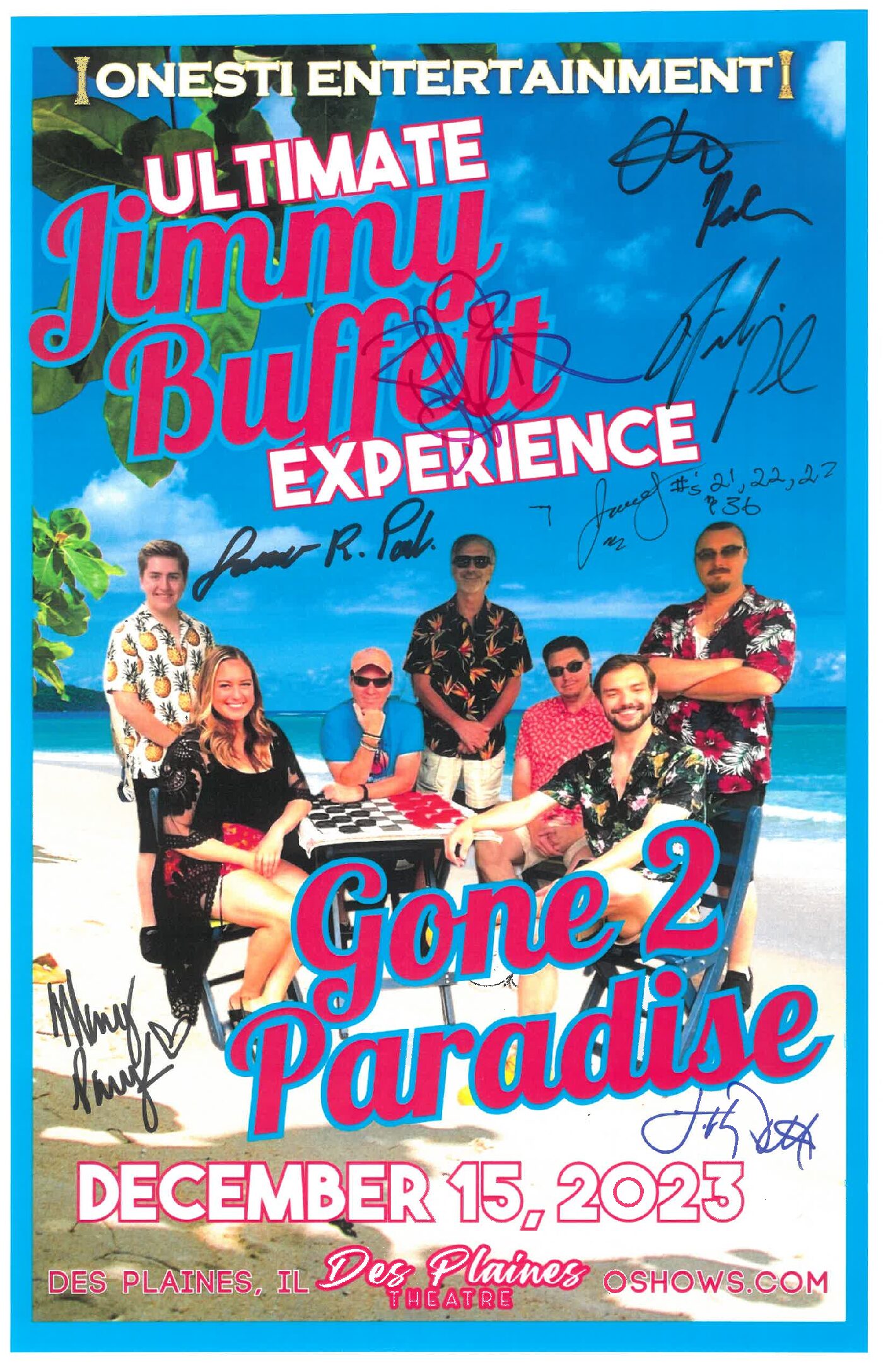 Gone 2 Paradise Poster-12/15/23-DPT