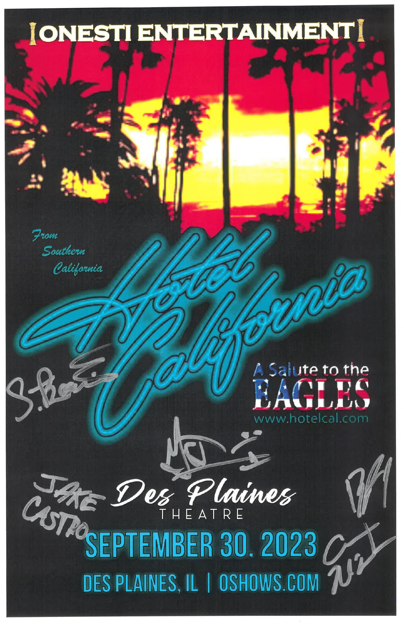 Hotel California Poster-09/30/23-DPT