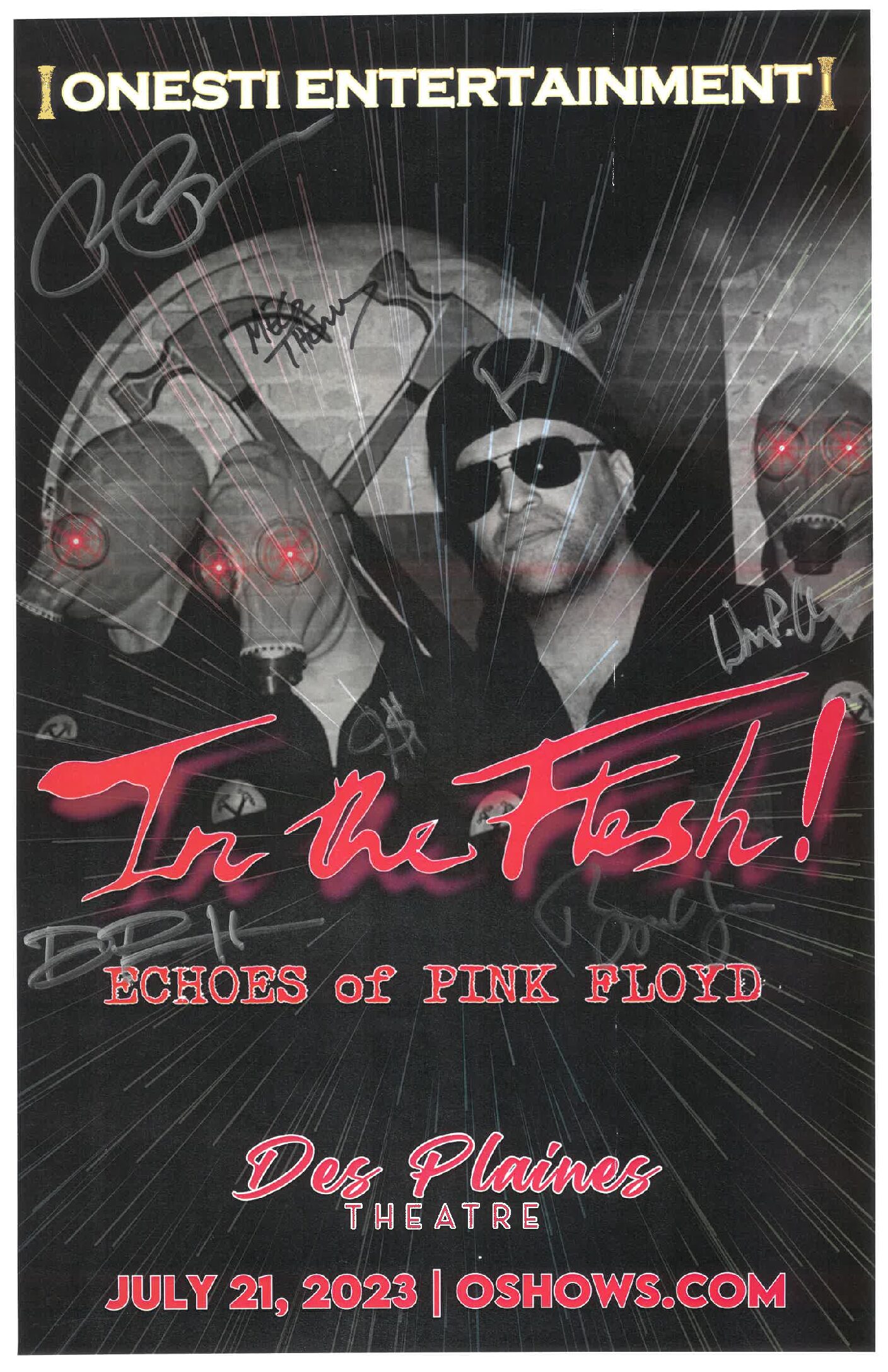 In the Flesh Poster-07/21/23-DPT