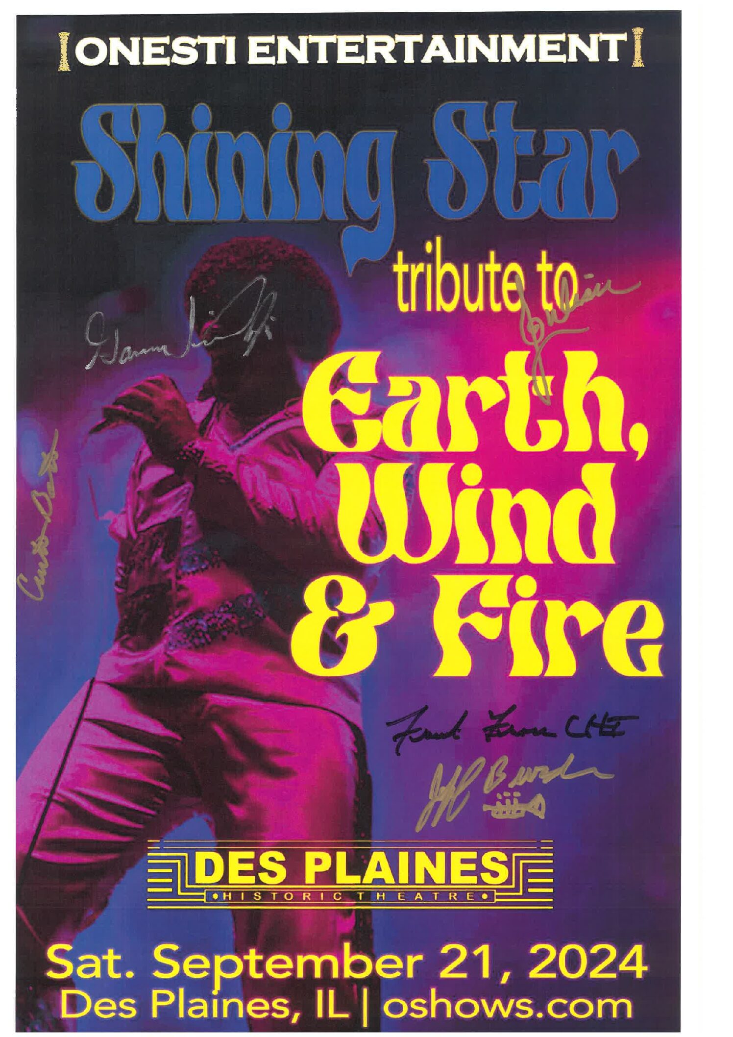 Shining Star Poster (Earth Wind & Fire Tribute)-09/21/24-DPT