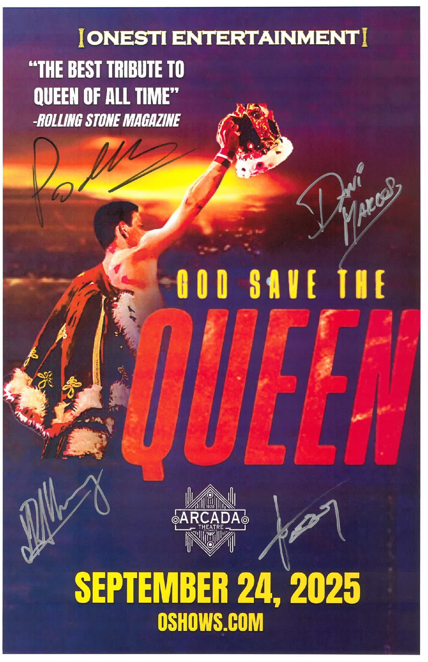 God Save The Queen Poster 09/24/25-ARC