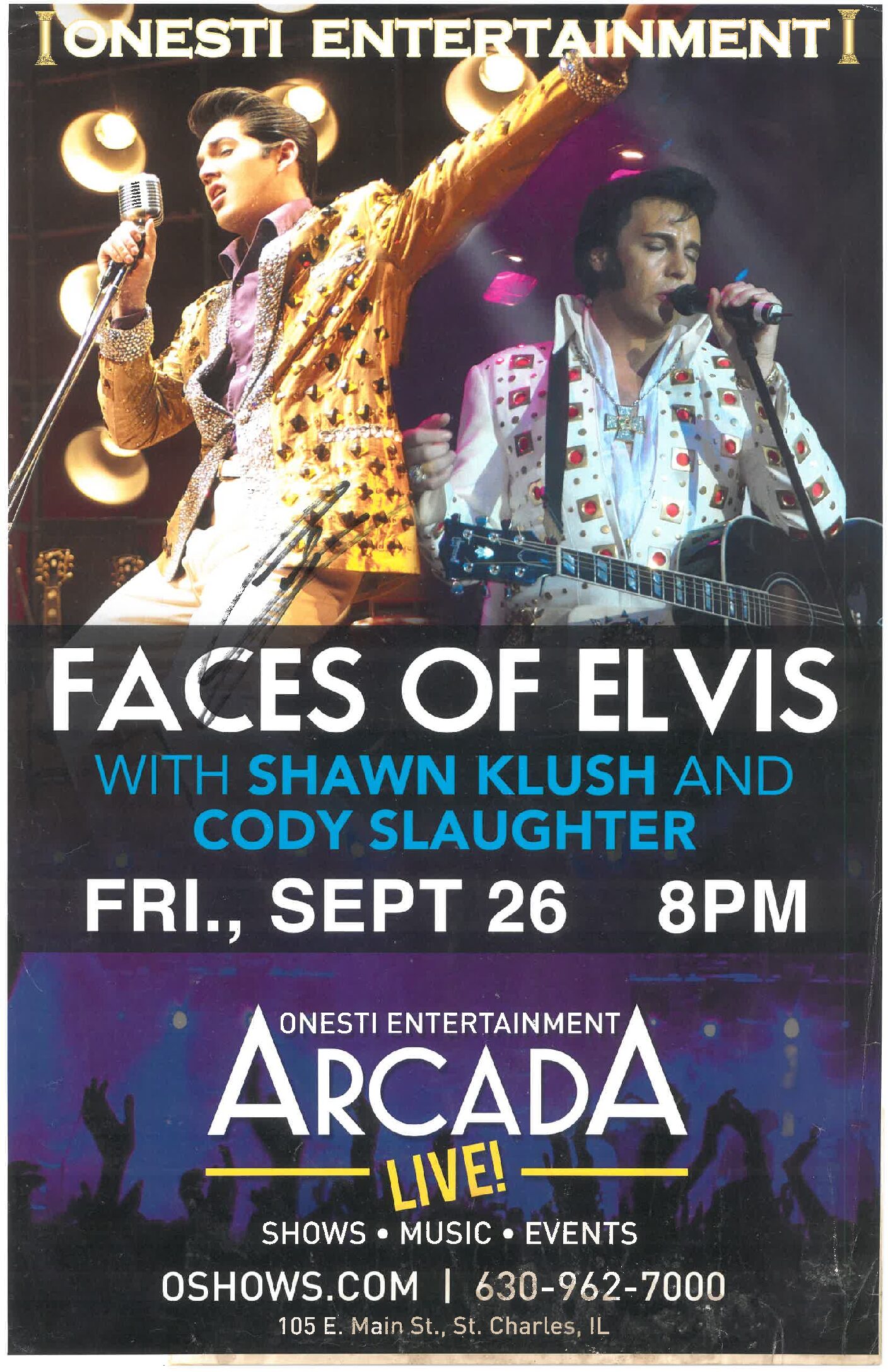 Faces of Elvis (Shawn Klush & Cody Slaughter) 9/26- ARC (signed)