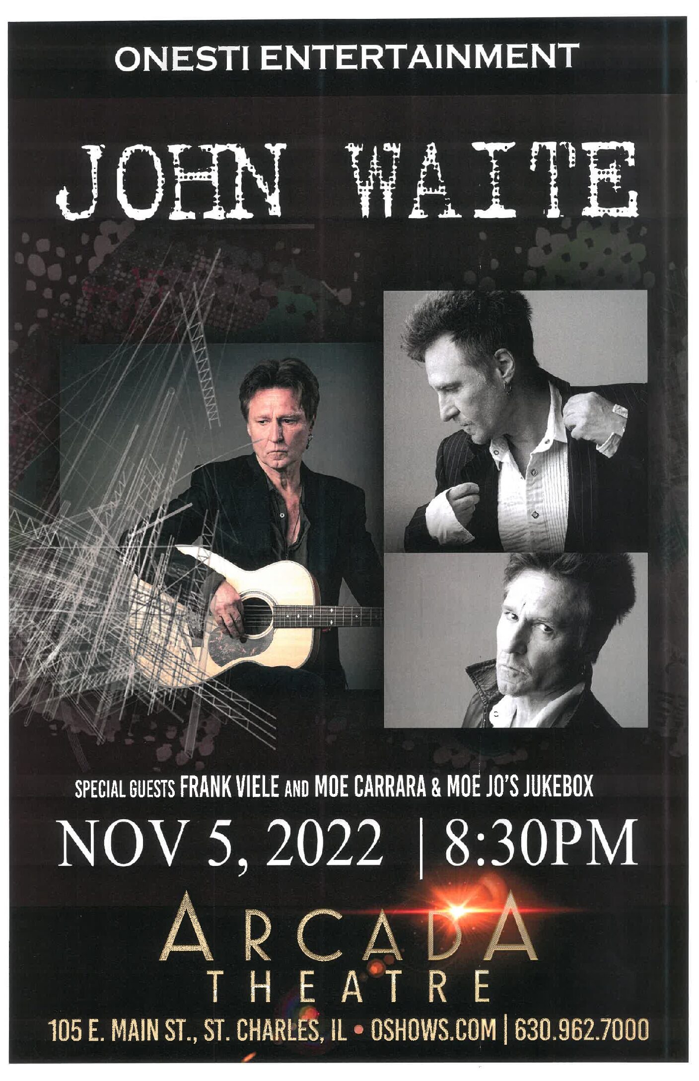 John Waite Poster 11/05/22 -ARC (Unsigned only)
