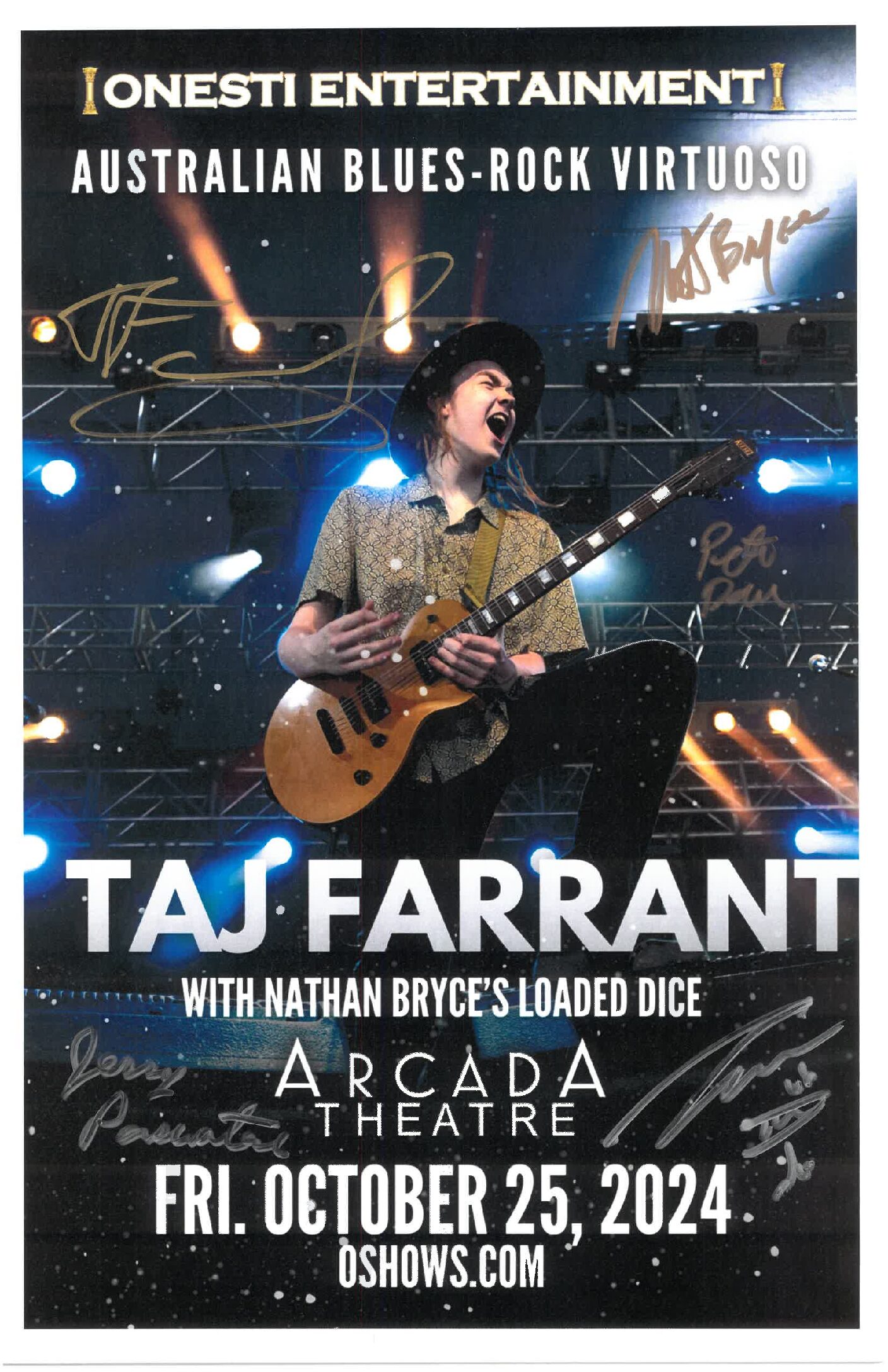 Taj Farrant Poster 10/25/24 - ARC