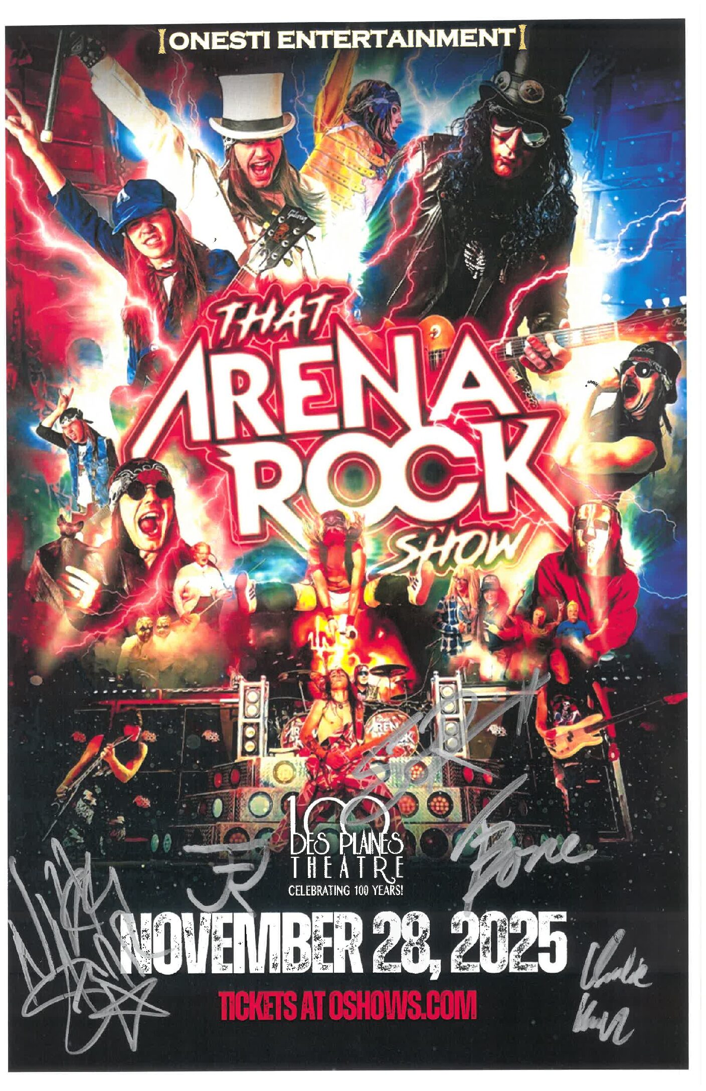 That Arena Rock Show Poster 11/28/25-DPT