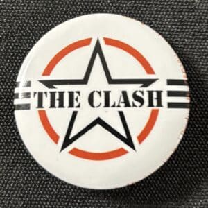 Clash, The-Star Logo Button