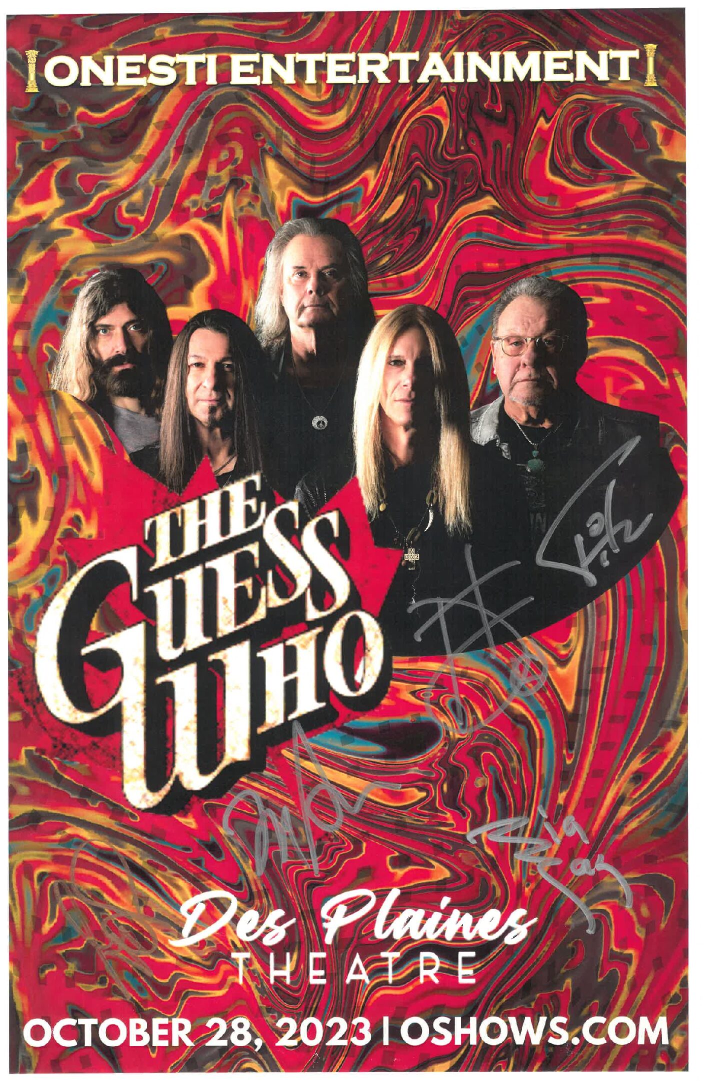 The Guess Who Poster 10/28/23 - DPT