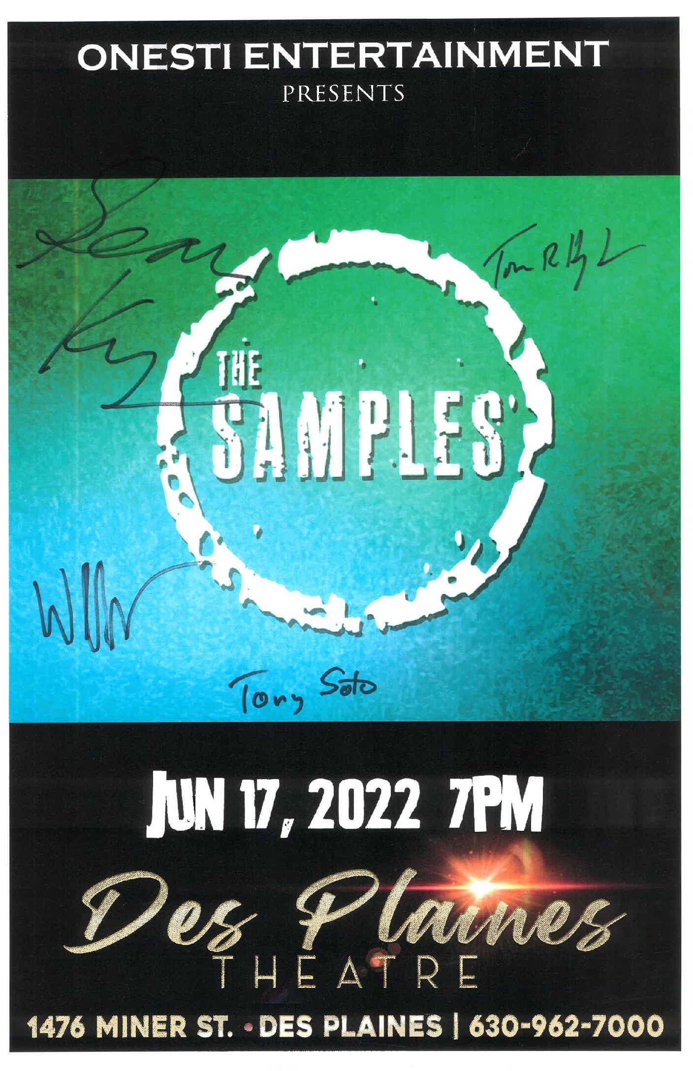 The Samples   6/17/22 -DPT