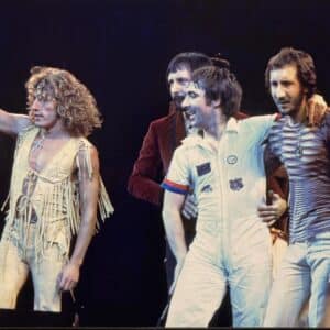 The Who 13″ x 19″ Framed Photograph - Chicago Stadium 1975