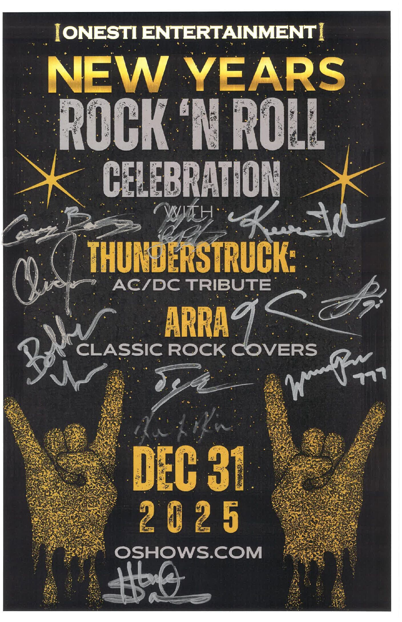 Thunderstruck /ARRA Poster 12/31/25-ARC