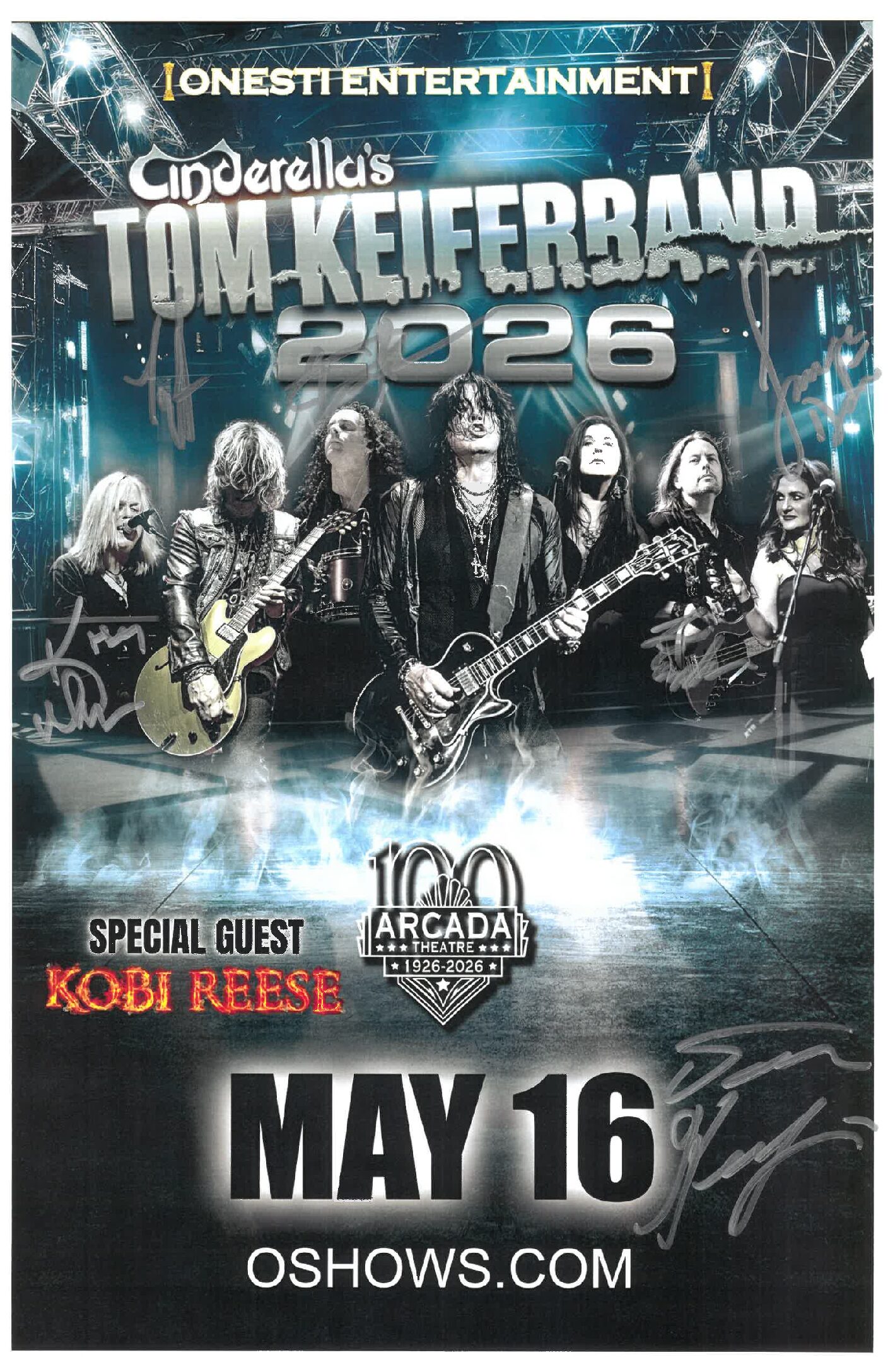 Tom Keifer Band Poster 05/16/26-ARC