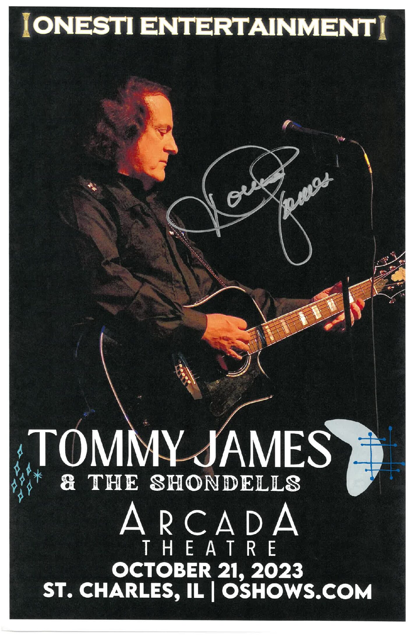 Tommy James & The Shondells Poster-10/21/23-ARC