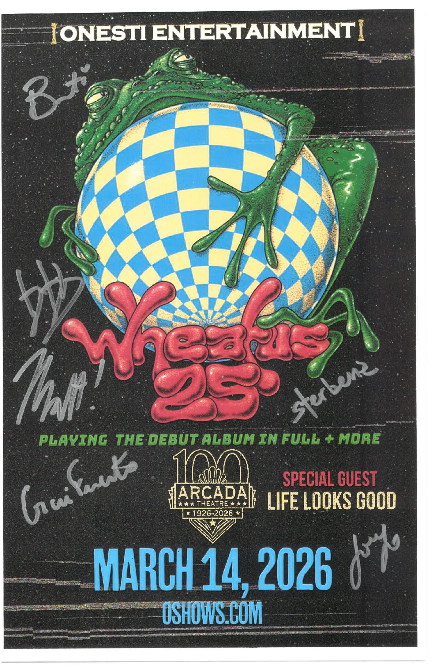 Wheatus Poster 03/14/26-ARC