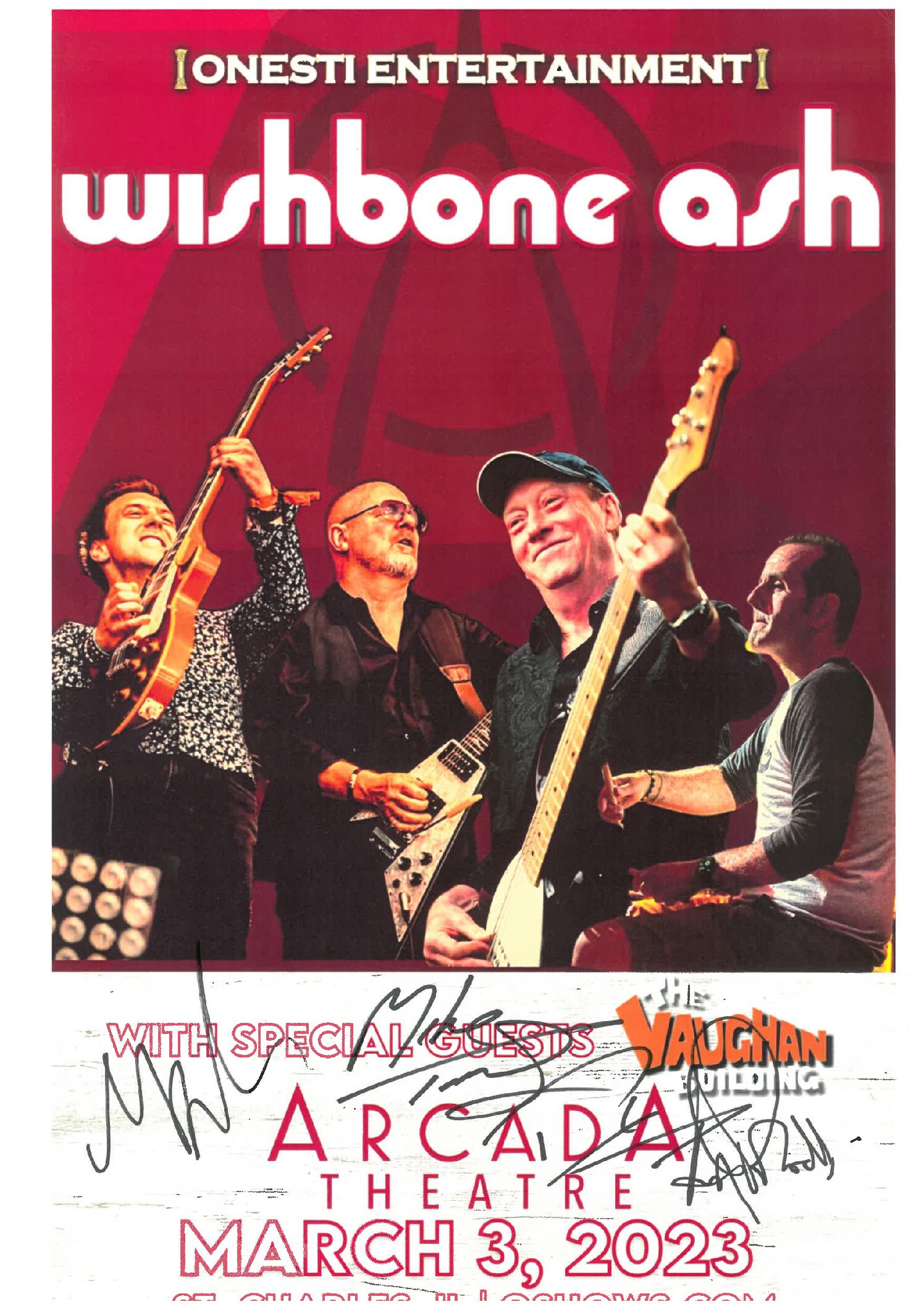 Wishbone Ash Poster-3/3/2023