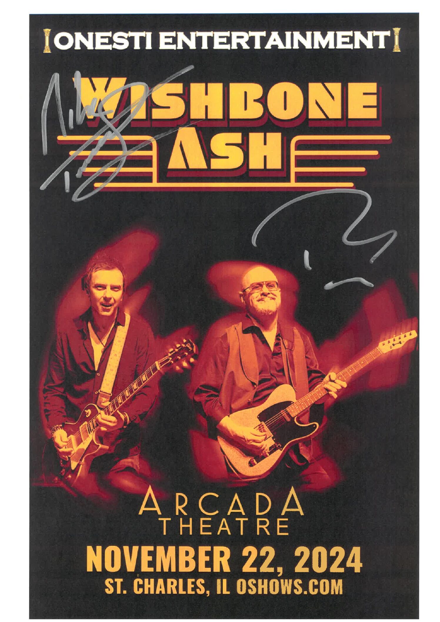 Wishbone Ash Poster 11/22/24-ARC