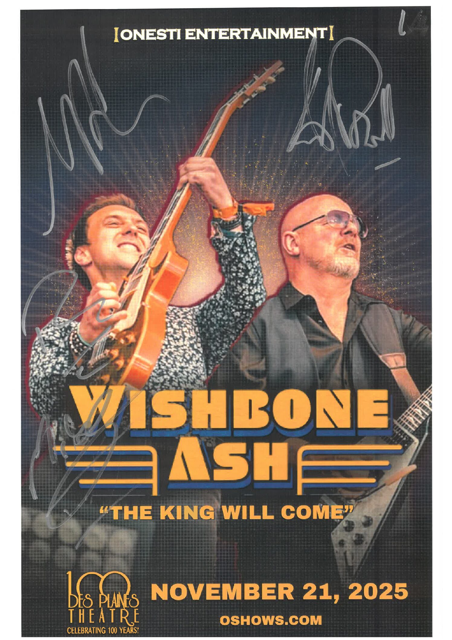 Wishbone Ash Poster 11/21/25 -DPT