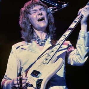 Chris Squire/ YES 13" x 19" Framed Photograph- International Amphitheater -1974