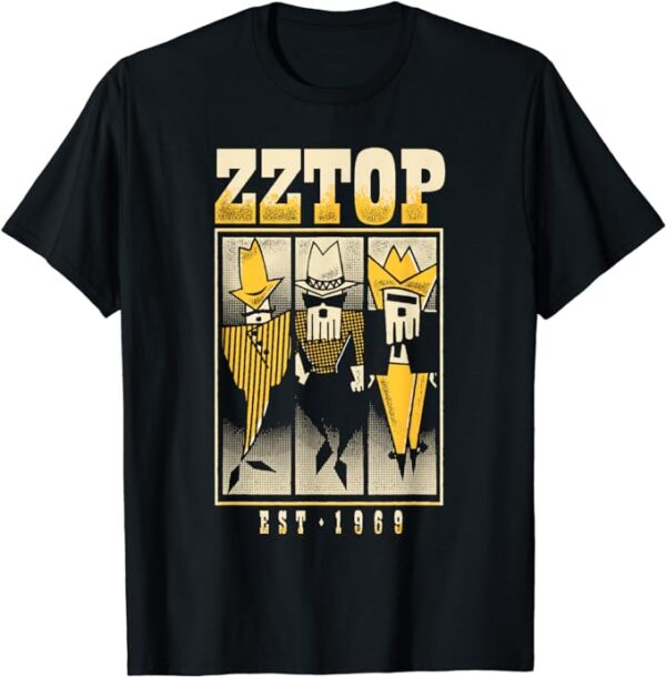 ZZ Top-Est. 1969 T-Shirt-SS