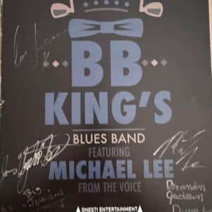 bb king blues band poster 2019 (signed)
