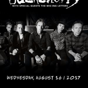 buckcherry poster 8/16/17 (signed)