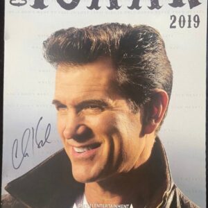 Chris Isaak Poster- 2019 (Signed)-ARC