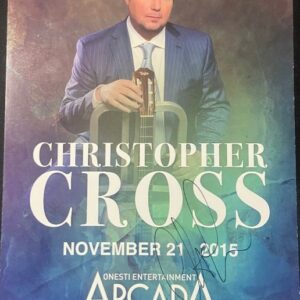 Christopher Cross Poster-11/21/2015-ARC