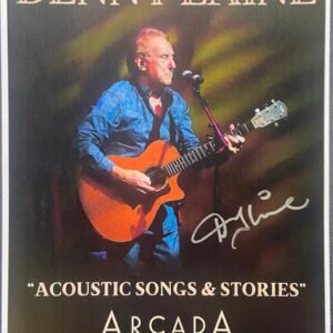 Denny Laine Poster- 2/18/23 (Signed)-ARC