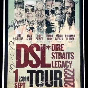 Dire Straits Legacy Poster- 9/1/22 (Unsigned)-ARC
