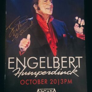 Engelbert Humperdinck Poster- 10/20/2019