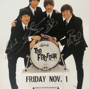Fab Four Beatles Tribute- 11/1 (signed)