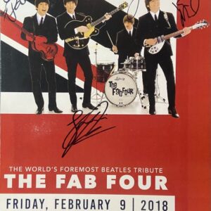 Fab Four Beatles Tribute- 2/9/18 (signed)