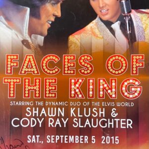 Faces of the King 9/5/15 -ARC (signed)