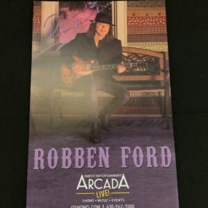 Robben Ford Poster-8/24/19 (Signed)