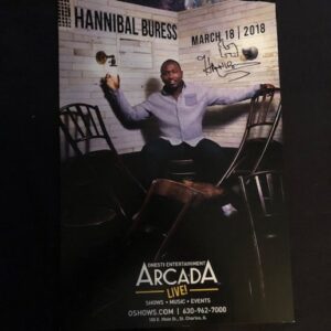 Hannibal Buress Poster 3/18/18 (Signed)