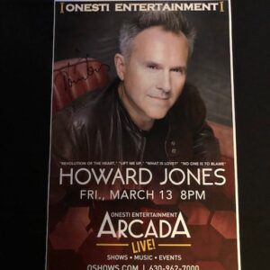 Howard Jones Poster 2015 (Signed)