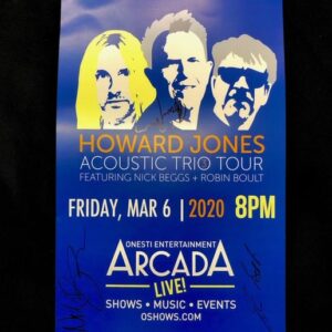 Howard Jones Poster-3/6/2020
