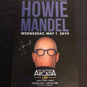 Howie Mandel Poster 5/1/19 (Signed)