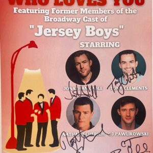 Jersey Boys Cast- 3/25/23 (signed)