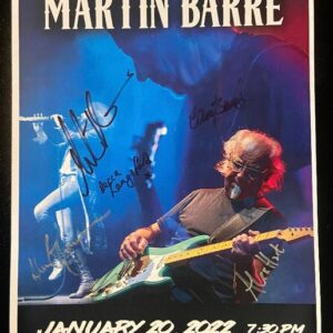 Martin Barre Poster-1/20/2022